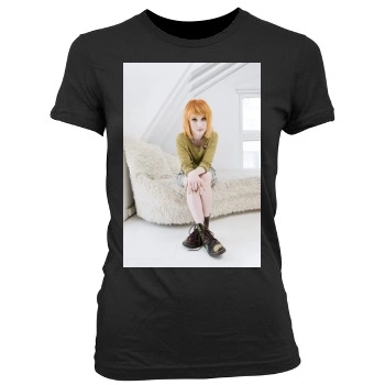 Hayley Williams Women's Junior Cut Crewneck T-Shirt