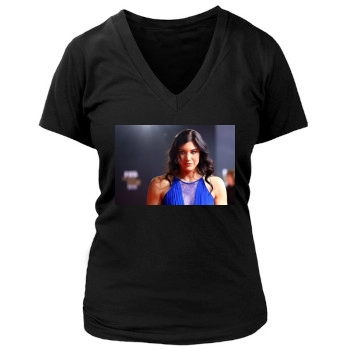 Hope Solo Women's Deep V-Neck TShirt