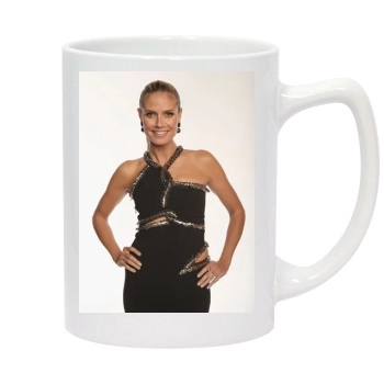 Heidi Klum 14oz White Statesman Mug