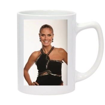 Heidi Klum 14oz White Statesman Mug