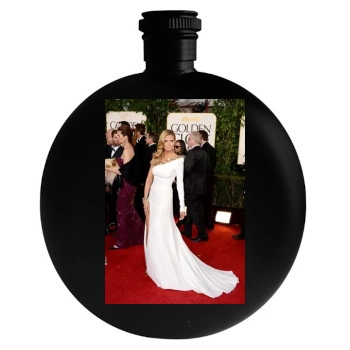 Heidi Klum Round Flask