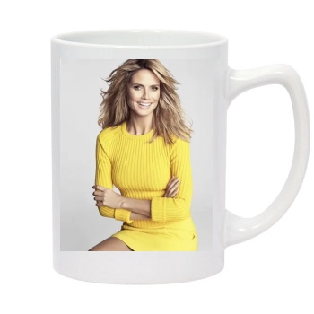 Heidi Klum 14oz White Statesman Mug