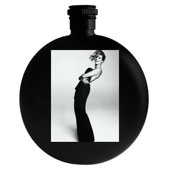 Heidi Klum Round Flask