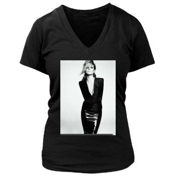 Heidi Klum Women's Deep V-Neck TShirt