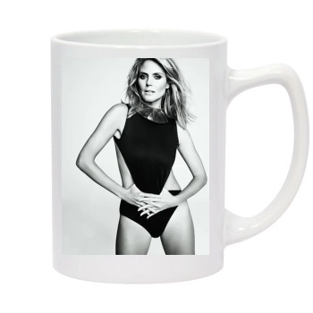 Heidi Klum 14oz White Statesman Mug