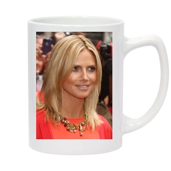 Heidi Klum 14oz White Statesman Mug