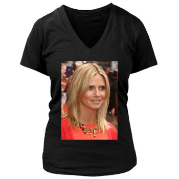 Heidi Klum Women's Deep V-Neck TShirt