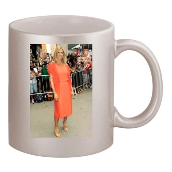 Heidi Klum 11oz Metallic Silver Mug