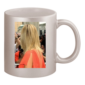 Heidi Klum 11oz Metallic Silver Mug