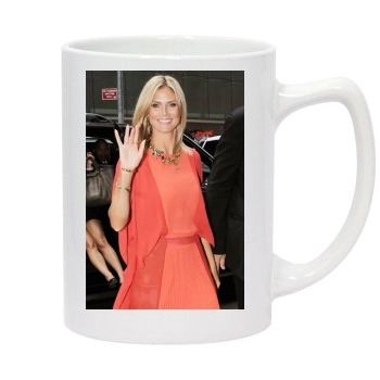 Heidi Klum 14oz White Statesman Mug