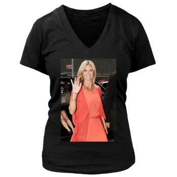 Heidi Klum Women's Deep V-Neck TShirt