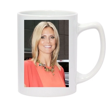 Heidi Klum 14oz White Statesman Mug