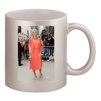 Heidi Klum 11oz Metallic Silver Mug