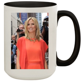 Heidi Klum 15oz Colored Inner & Handle Mug