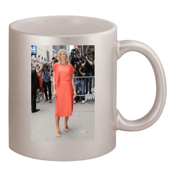 Heidi Klum 11oz Metallic Silver Mug