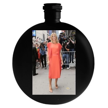 Heidi Klum Round Flask