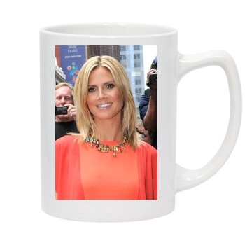 Heidi Klum 14oz White Statesman Mug