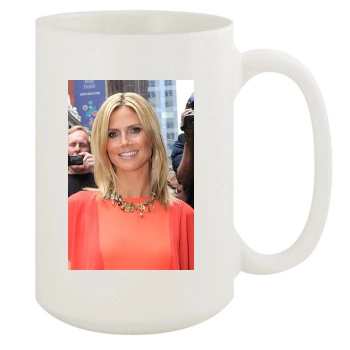 Heidi Klum 15oz White Mug