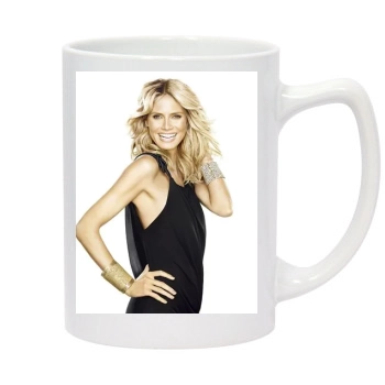 Heidi Klum 14oz White Statesman Mug