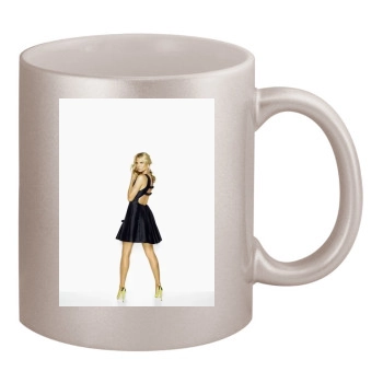 Heidi Klum 11oz Metallic Silver Mug