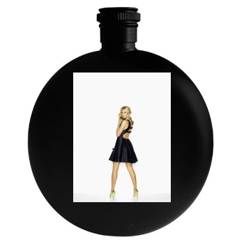 Heidi Klum Round Flask