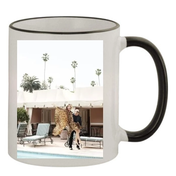 Heidi Klum 11oz Colored Rim & Handle Mug