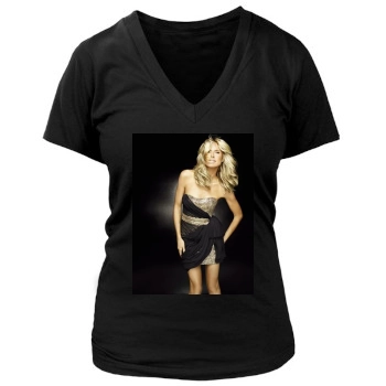 Heidi Klum Women's Deep V-Neck TShirt