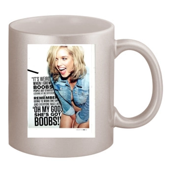 Helen Flanagan 11oz Metallic Silver Mug