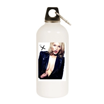 Helen Flanagan White Water Bottle With Carabiner