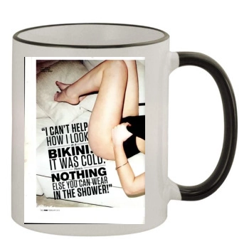 Helen Flanagan 11oz Colored Rim & Handle Mug