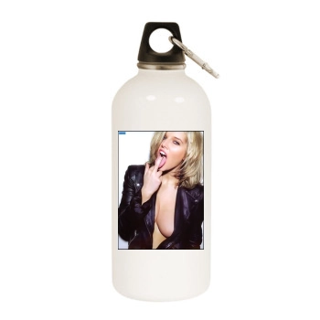 Helen Flanagan White Water Bottle With Carabiner