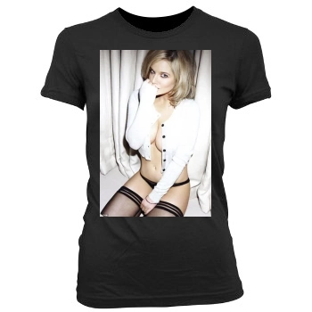 Helen Flanagan Women's Junior Cut Crewneck T-Shirt