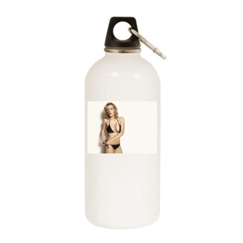 Helen Flanagan White Water Bottle With Carabiner