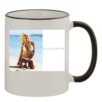 Helen Flanagan 11oz Colored Rim & Handle Mug