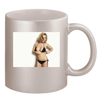 Helen Flanagan 11oz Metallic Silver Mug