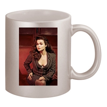 Helena Bonham Carter 11oz Metallic Silver Mug