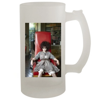 Helena Bonham Carter 16oz Frosted Beer Stein