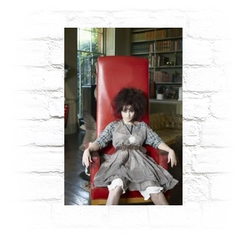 Helena Bonham Carter Metal Wall Art