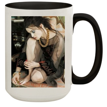 Helena Bonham Carter 15oz Colored Inner & Handle Mug