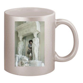 Helena Bonham Carter 11oz Metallic Silver Mug