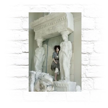 Helena Bonham Carter Metal Wall Art