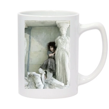 Helena Bonham Carter 14oz White Statesman Mug