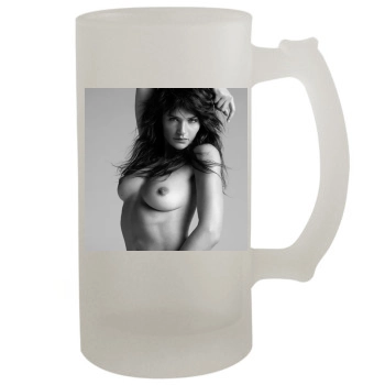 Helena Christensen 16oz Frosted Beer Stein