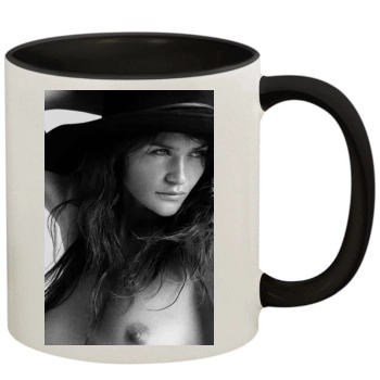 Helena Christensen 11oz Colored Inner & Handle Mug