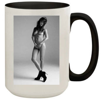 Helena Christensen 15oz Colored Inner & Handle Mug