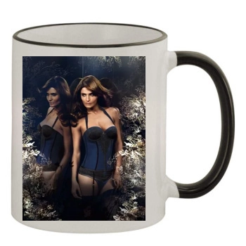 Helena Christensen 11oz Colored Rim & Handle Mug