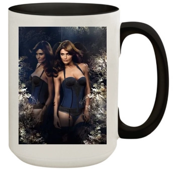 Helena Christensen 15oz Colored Inner & Handle Mug