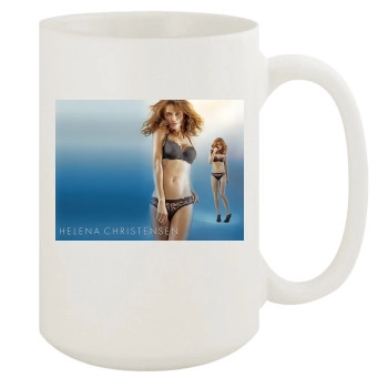 Helena Christensen 15oz White Mug