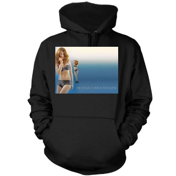 Helena Christensen Mens Pullover Hoodie Sweatshirt