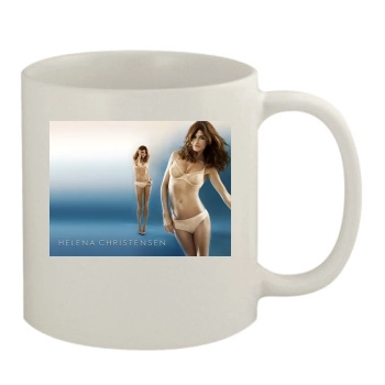 Helena Christensen 11oz White Mug